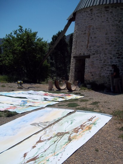 Installation au Moulin d'Omer Cucugnan