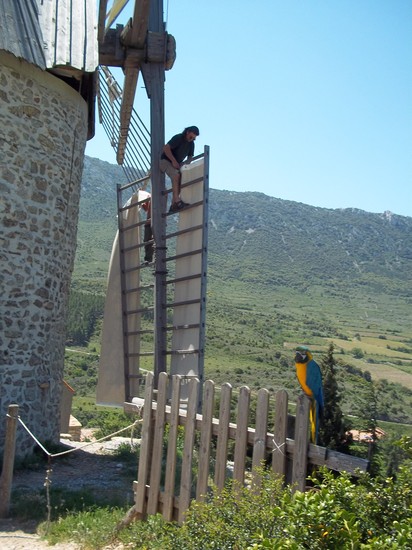 Installation au Moulin d'Omer Cucugnan