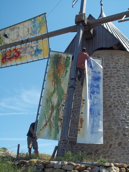 Installation au Moulin d'Omer Cucugnan