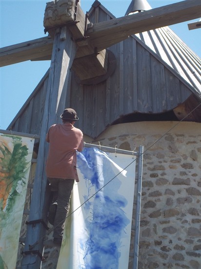 Installation au Moulin d'Omer Cucugnan