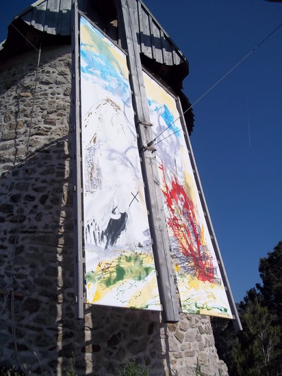 Installation au Moulin d'Omer Cucugnan