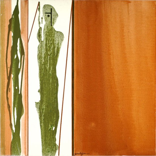 PRIMITIF SOLITAIRE 80x80 cm