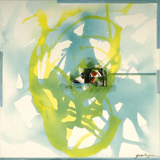 TOUT UN MONDE 40x40 cm