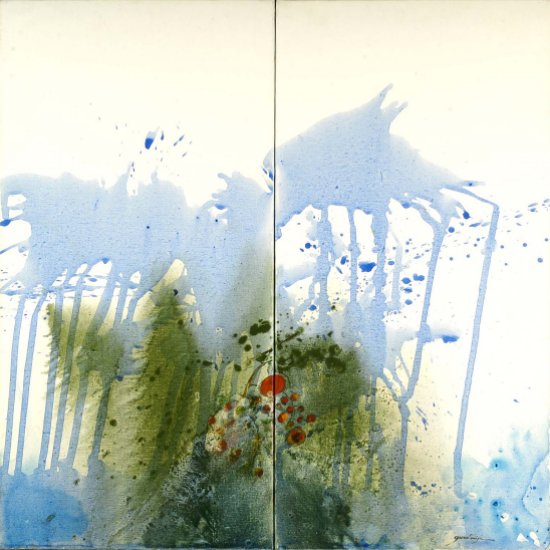 FRUITS DES BOIS 100x100 cm