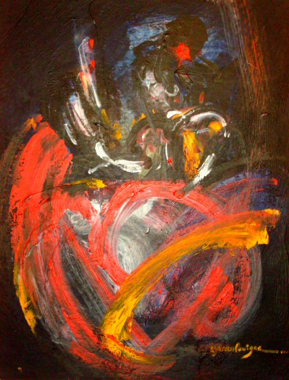&nbsp;ABANICO (sur carton) 40x30 cm