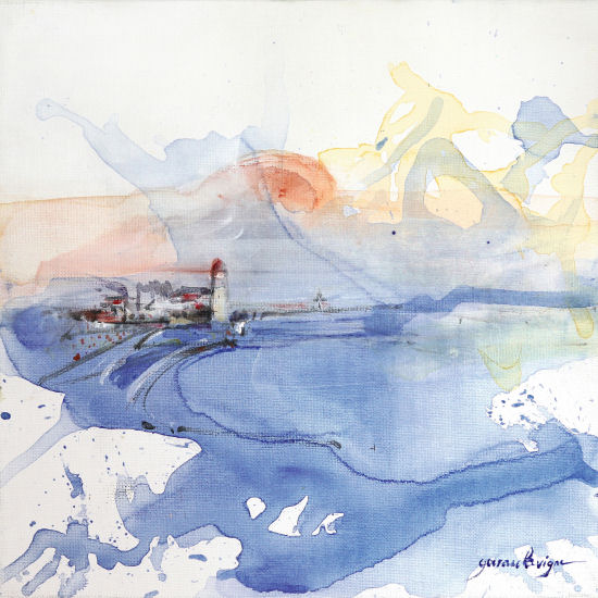 LA BAIE DE COLLIOURE 30x30 cm