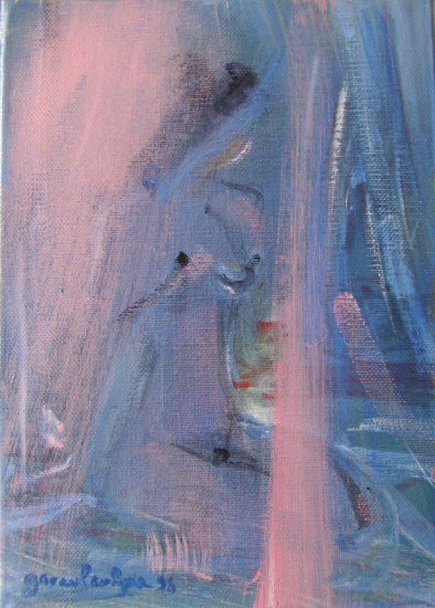 NU AU BAIN 2 22x16 cm