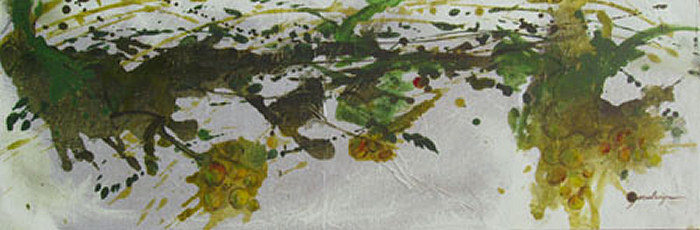 LA TREILLE AU SOLEIL 2 30x90 cm