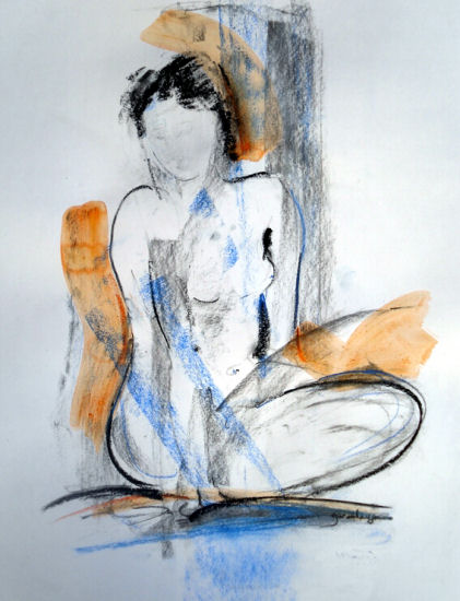 ETUDE SUR PAPIER 08 40x50 cm