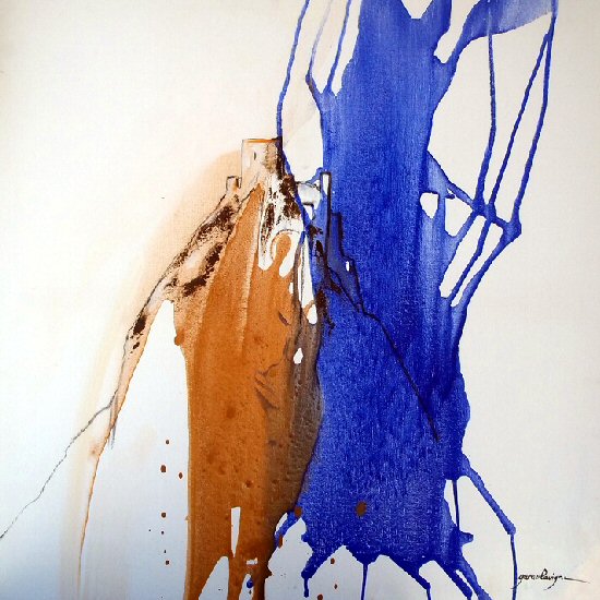 CHÂTEAU DE QUÉRIBUS 80x80 cm