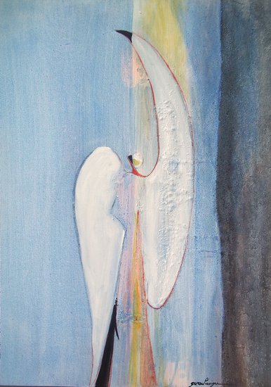 LE SALUT DE L'ANGE 73x54 cm