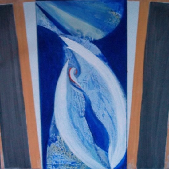 VERS LA LUMIÈRE 100x100 cm