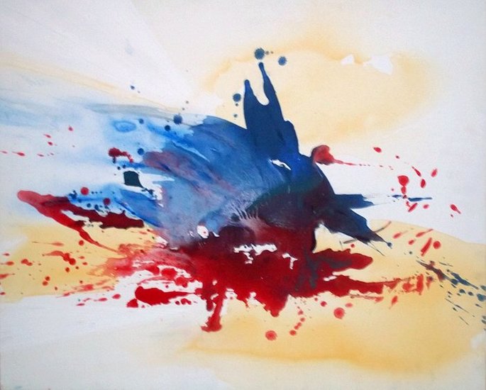 DANS L'ARÈNE 60x53 cm