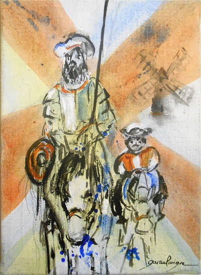 DON QUICHOTTE 2 22x16 cm